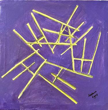 Strangled’ original abstract art piece by Aqsa Ahmad Khan thumb