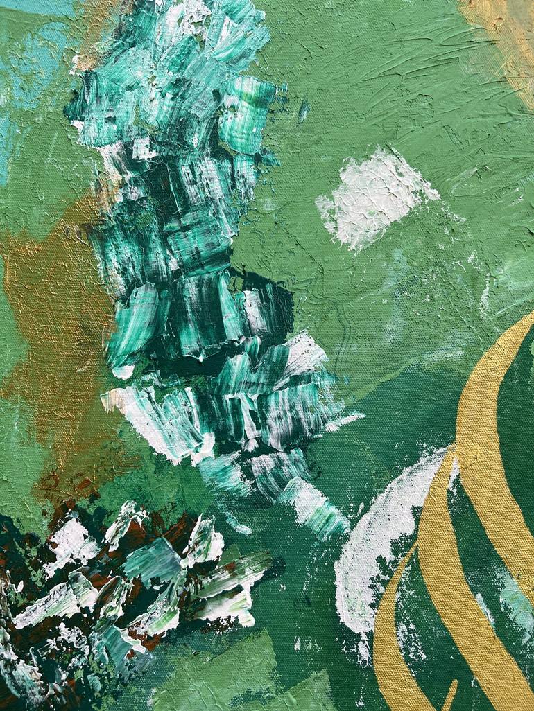 Original Conceptual Abstract Painting by Aqsa Jameel Raja