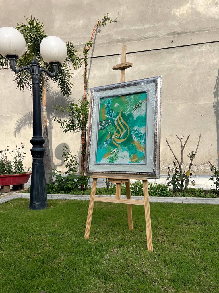 Original Conceptual Abstract Painting by Aqsa Jameel Raja