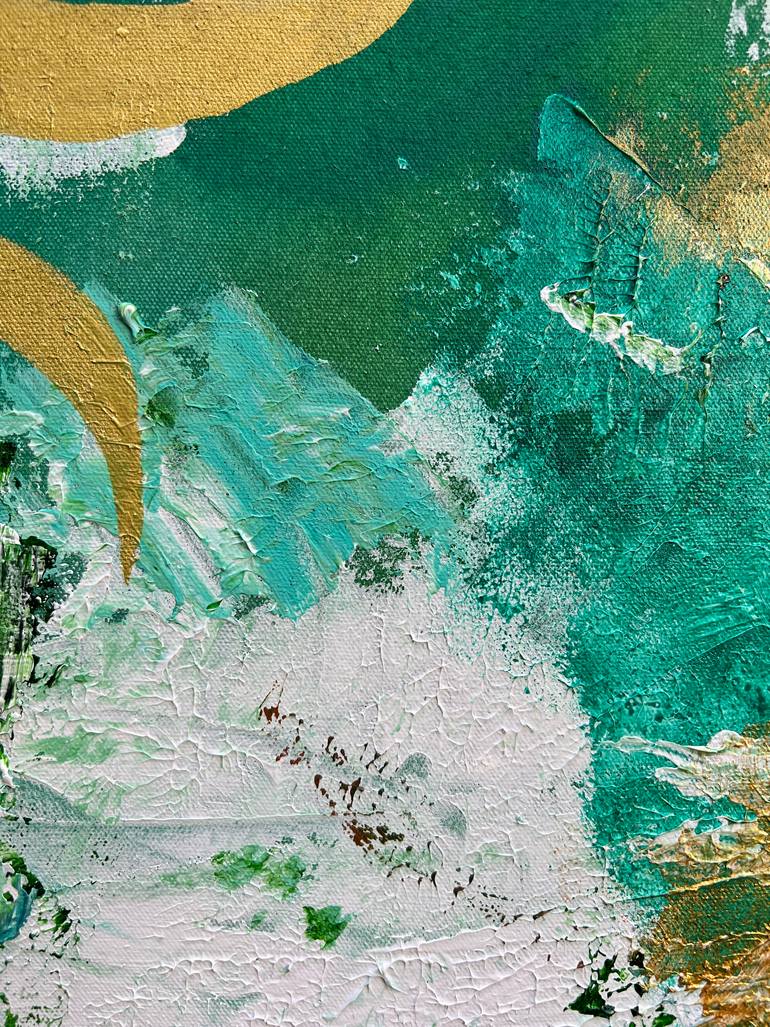 Original Conceptual Abstract Painting by Aqsa Jameel Raja