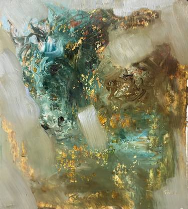 Original Abstract Horse Paintings by Art and More