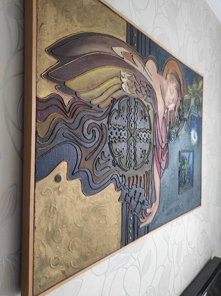 Original Conceptual Fantasy Painting by Gabriel Velijanashvili