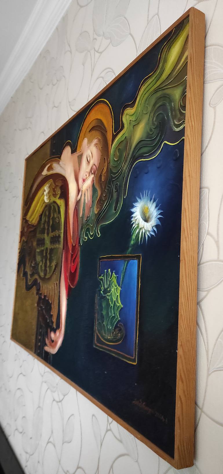 Original Conceptual Fantasy Painting by Gabriel Velijanashvili