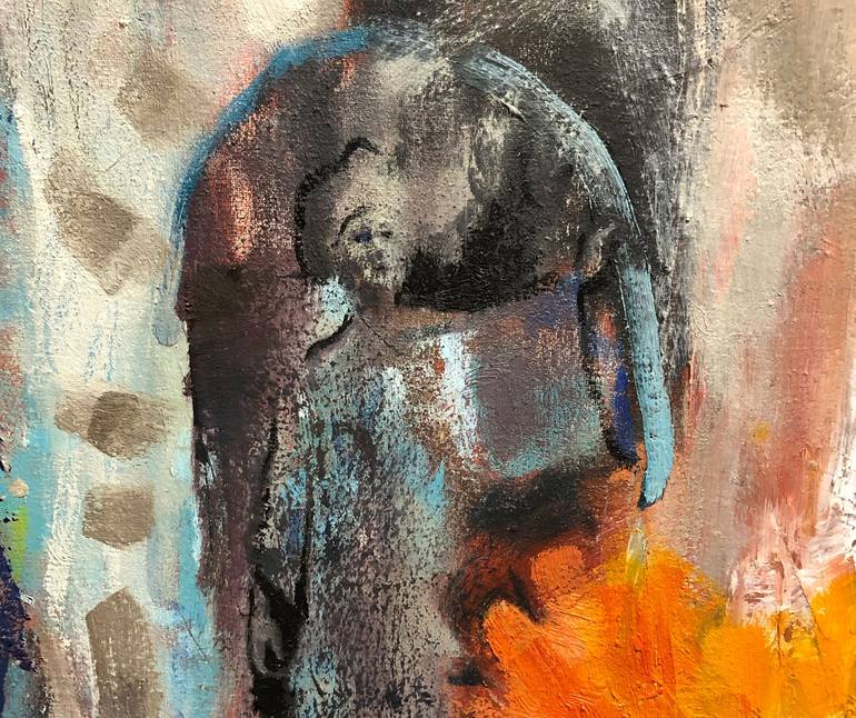 Original Figurative Abstract Painting by Mariana Marra
