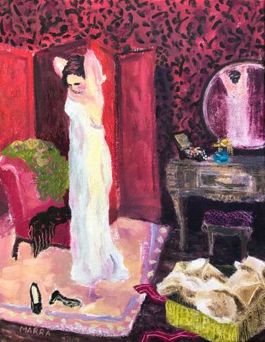 Original Expressionism Women Paintings by Mariana Marra