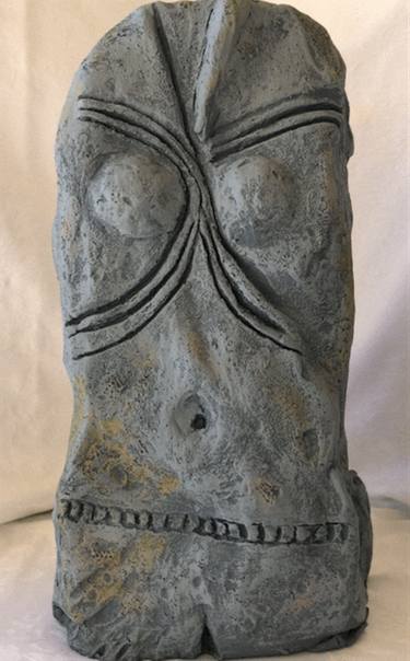 Original Figurative World Culture Sculpture by Jacqueline Savaiano