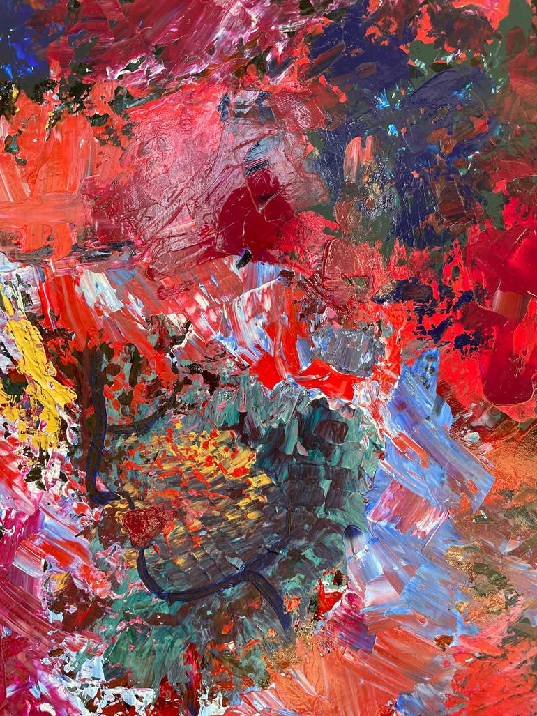 Original Abstract Painting by Thirza Thiago