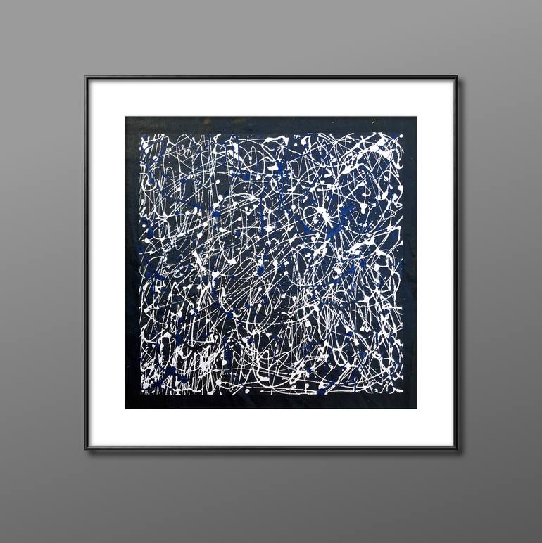 Original Abstract Expressionism Abstract Painting by Pallavi Raheja