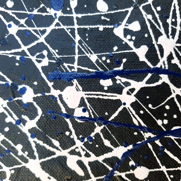 Original Abstract Expressionism Abstract Painting by Pallavi Raheja