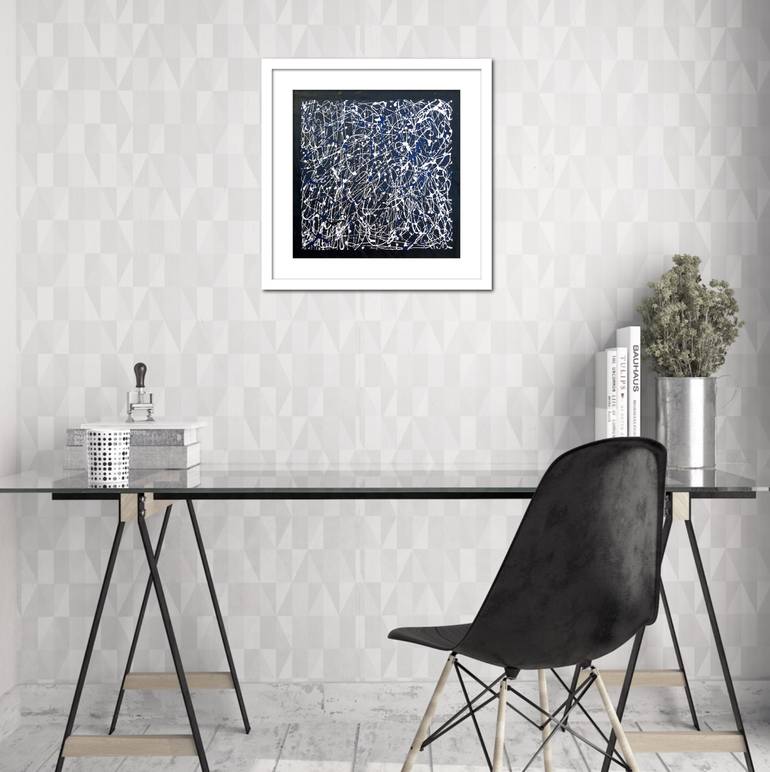Original Abstract Expressionism Abstract Painting by Pallavi Raheja