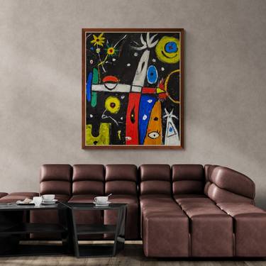 Original Contemporary Abstract Painting by Arvy Art