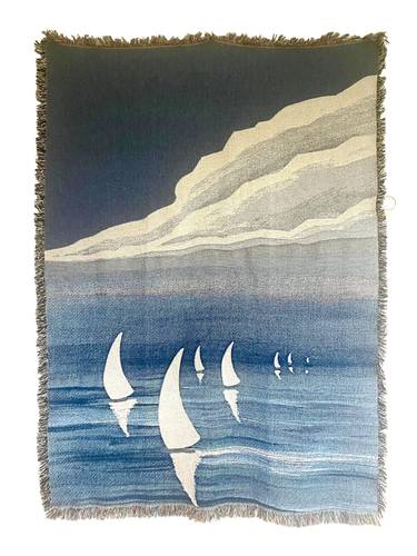 White Sails Tapestry thumb