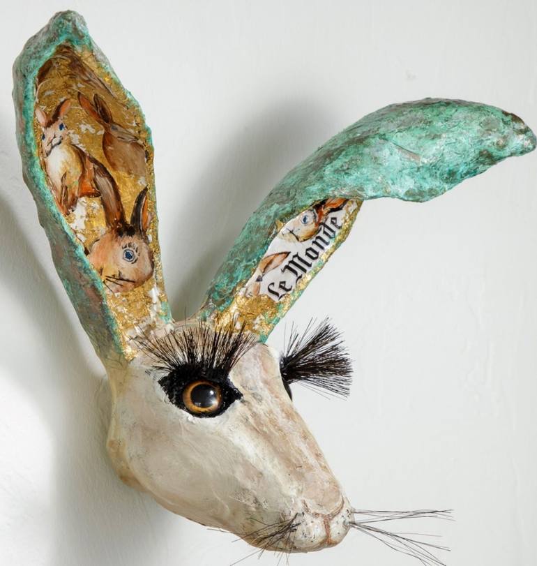 Original Animal Sculpture by Jane Clare