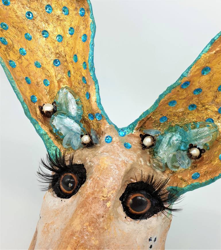 Original Figurative Animal Sculpture by Jane Clare