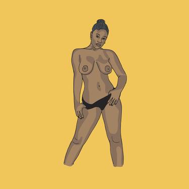 Print of Figurative Nude Digital by Let Me Draw Your Picture