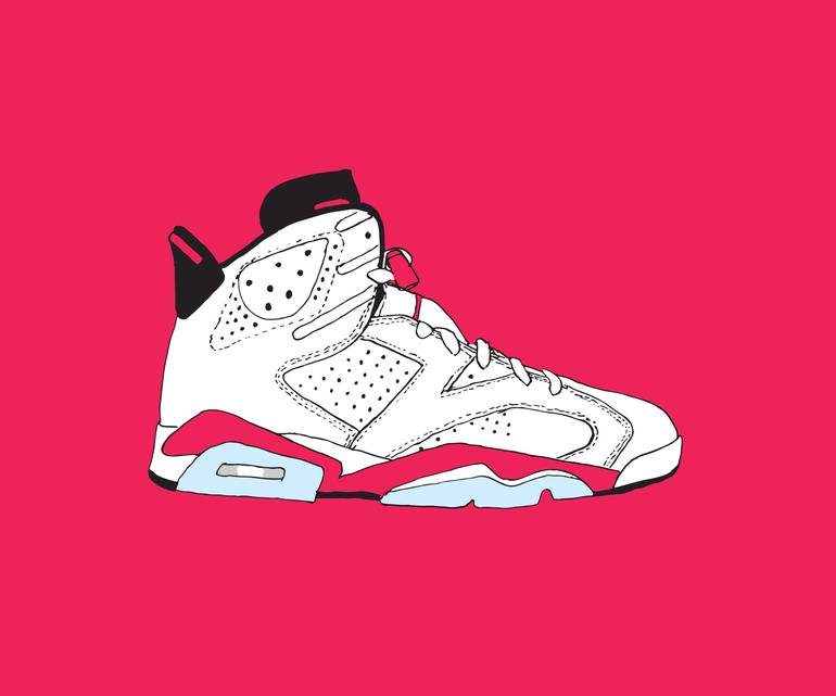 Jordan retro 6 2024 infrared size 7