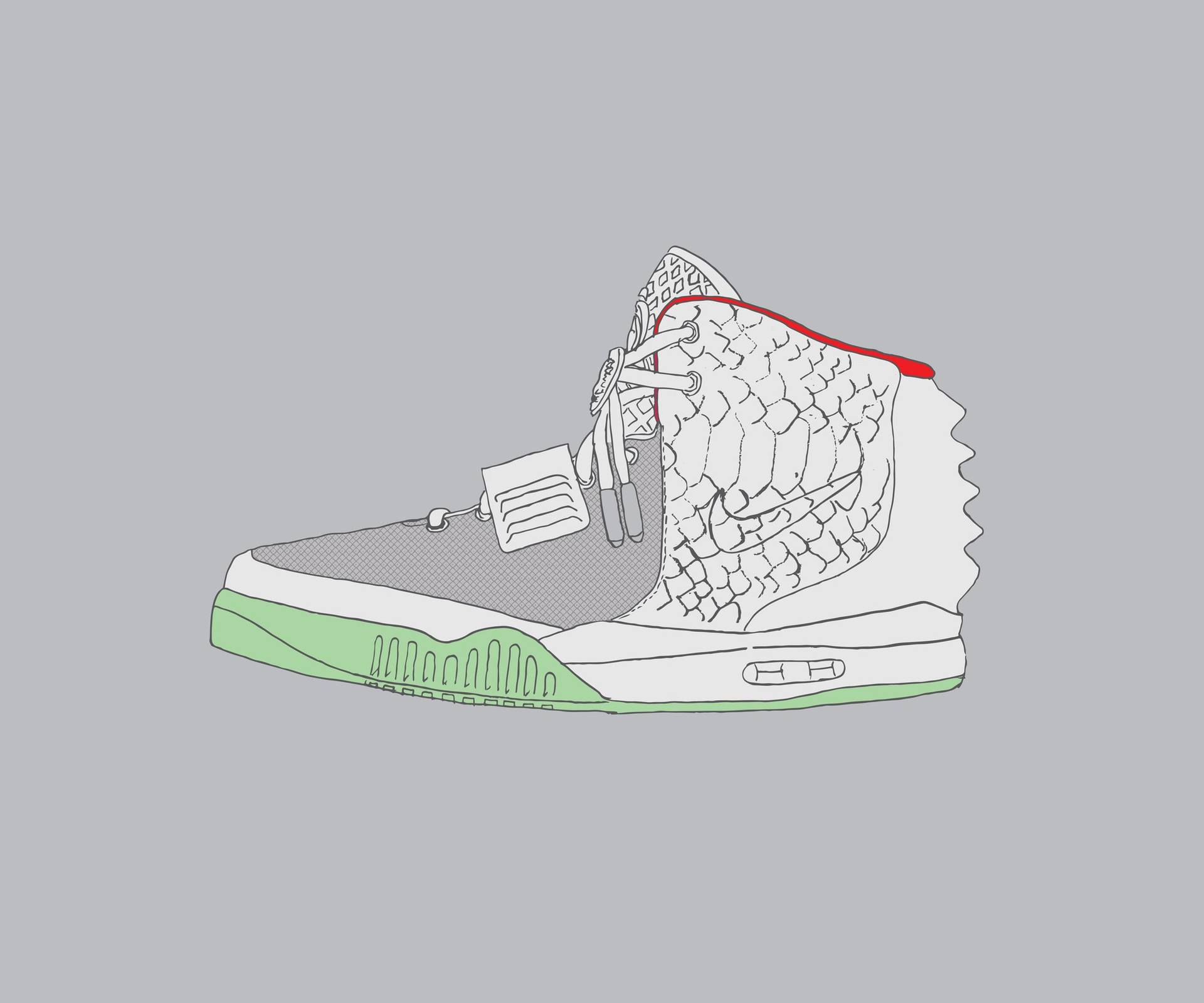 draw yeezy