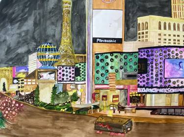 Print of Architecture Paintings by Alishba Munir Ahmed