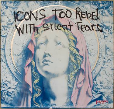 Original Contemporary Women Mixed Media by Roberto Salmon