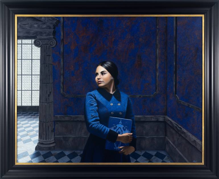 Original Contemporary Women Painting by Manuel Dampeyroux