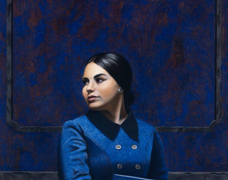 Original Contemporary Women Painting by Manuel Dampeyroux
