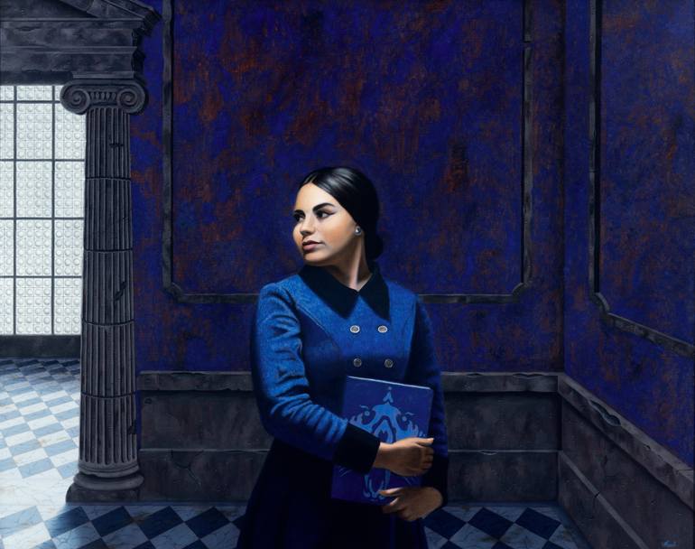 Original Contemporary Women Painting by Manuel Dampeyroux