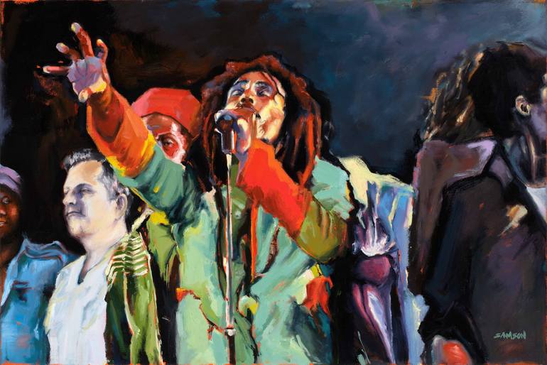 April 22, 1978 Painting by Alexander Samson | Saatchi Art