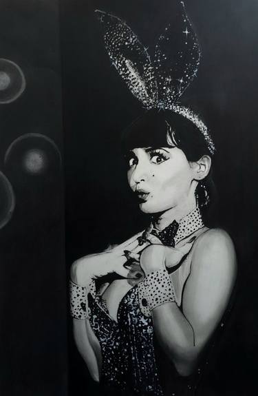 Burlesque Drawing  2 - Soho Bunny - Clea.De.Valours thumb