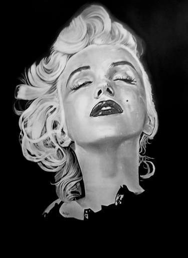 Original Black & White Pop Culture/Celebrity Drawings by A J Darby