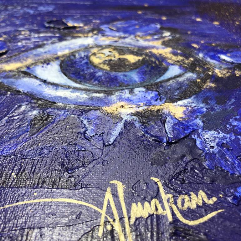 Original Conceptual People Painting by Almakan Visual Artist