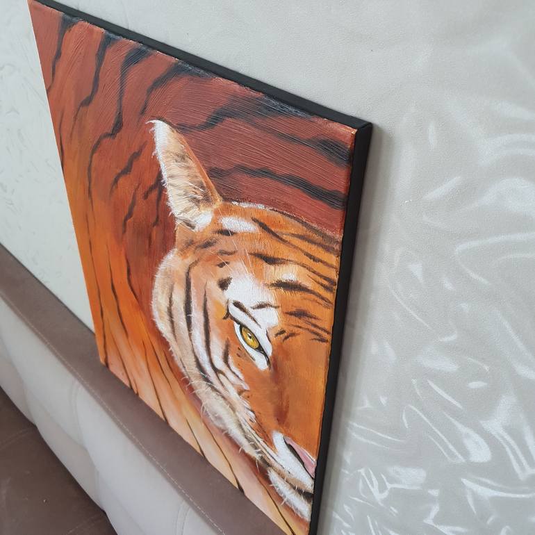 Original Abstract Animal Painting by Mayya Batulina