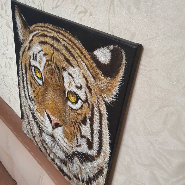 Original Realism Animal Painting by Mayya Batulina