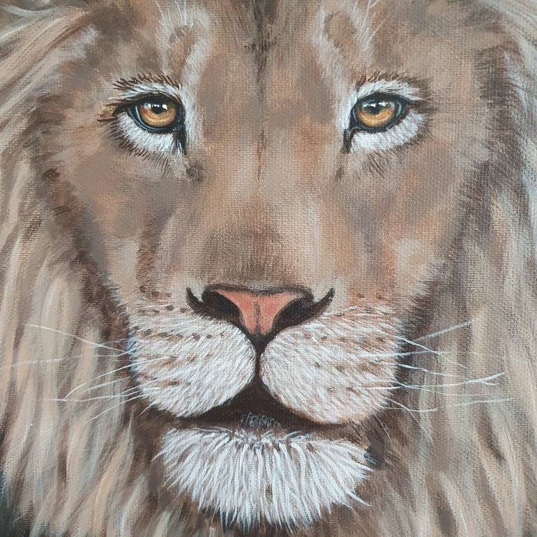 Original Realism Animal Painting by Mayya Batulina