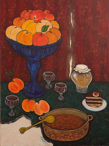Print of Expressionism Food & Drink Paintings by Nataliya Bartkiv