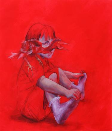 Original Conceptual Children Paintings by Erin Stein