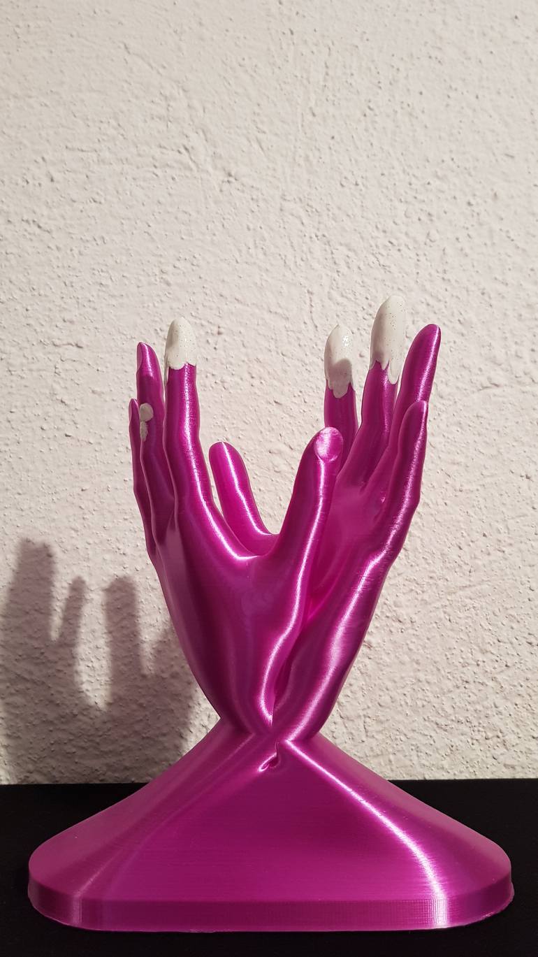 Original Conceptual Abstract Sculpture by Jb G Garcin