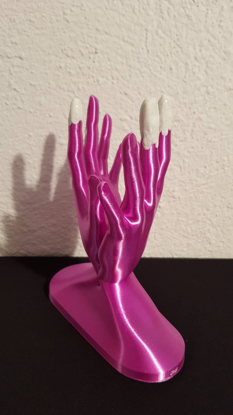 Original Conceptual Abstract Sculpture by Jb G Garcin