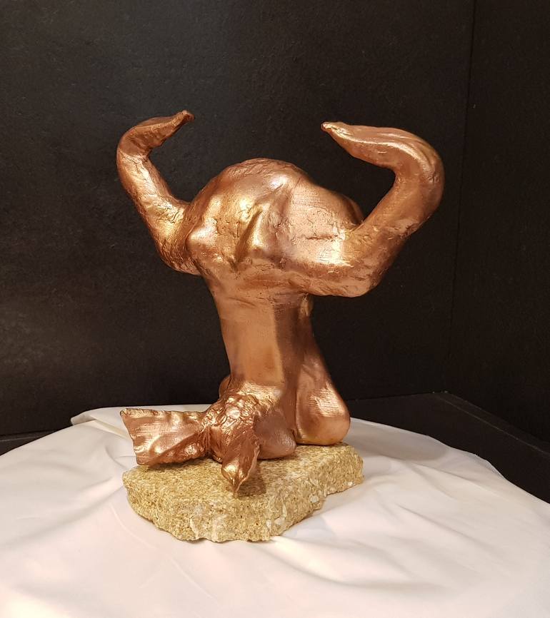 Original Conceptual Abstract Sculpture by Jb G Garcin