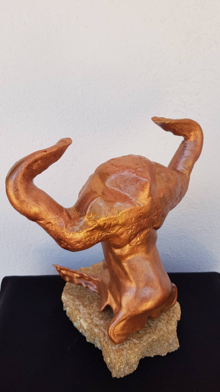Original Conceptual Abstract Sculpture by Jb G Garcin