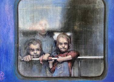 Trains from Ukraine (awards wining painting) thumb
