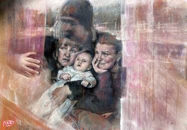 Original Documentary Family Paintings by igal shenderey