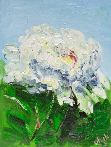 White peony thumb