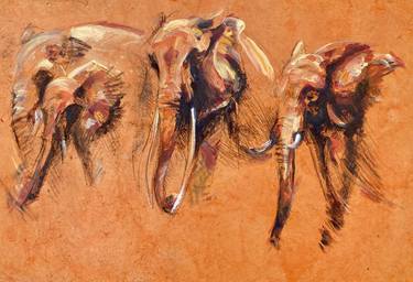 Print of Figurative Animal Drawings by Galyna Svidzynska