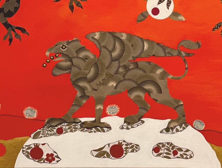 Original Contemporary Other Painting by Nancy Goodman Lawrence