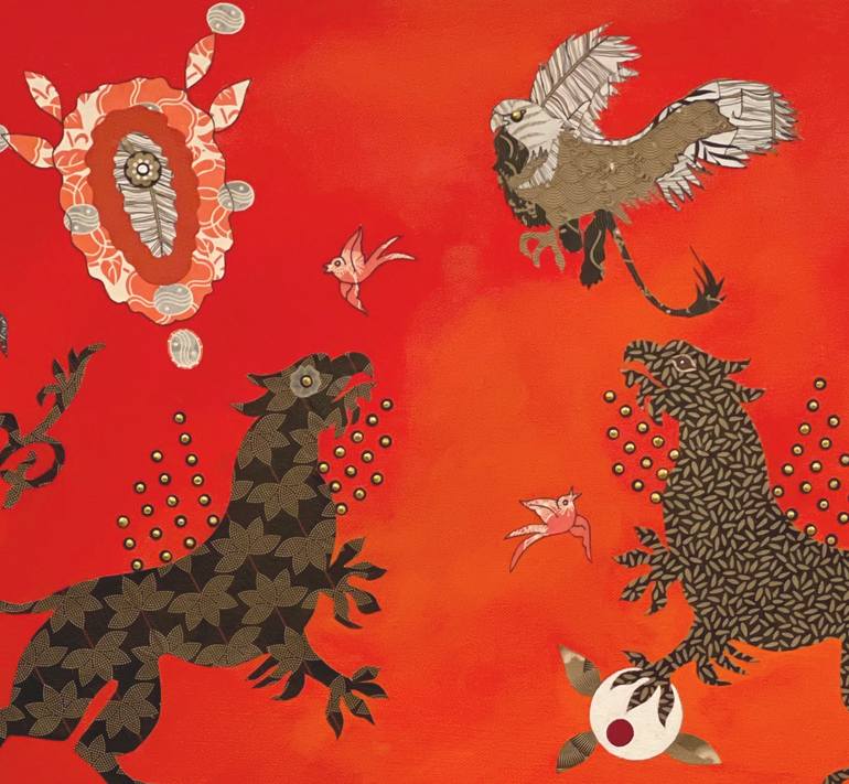 Original Contemporary Other Painting by Nancy Goodman Lawrence