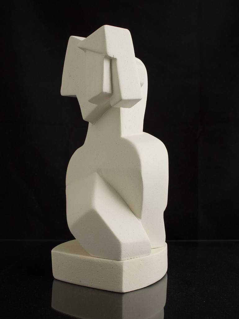 Original Abstract Sculpture by Manuel Llaca