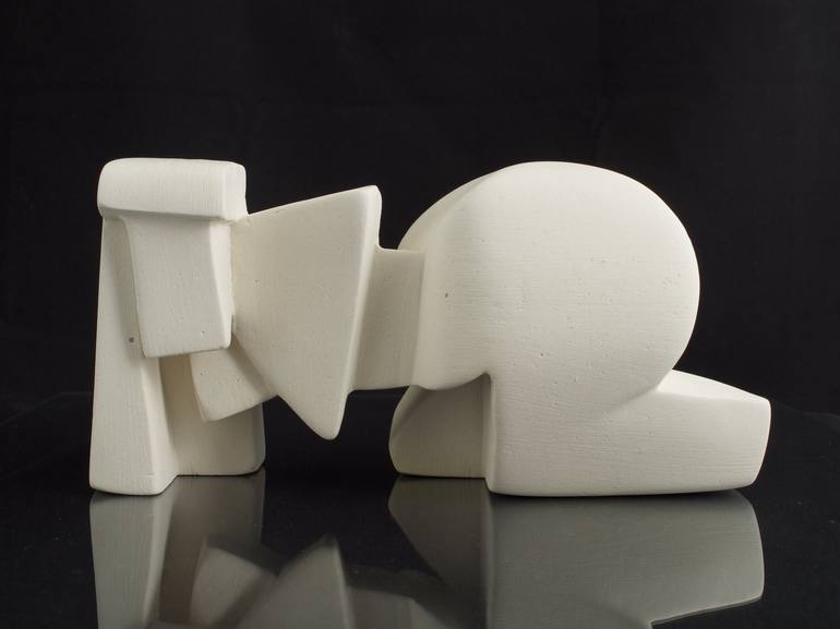 Original Abstract Sculpture by Manuel Llaca