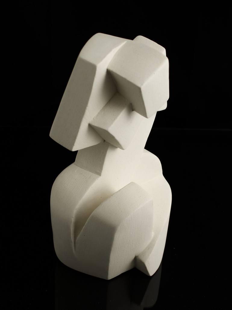 Original Abstract Sculpture by Manuel Llaca