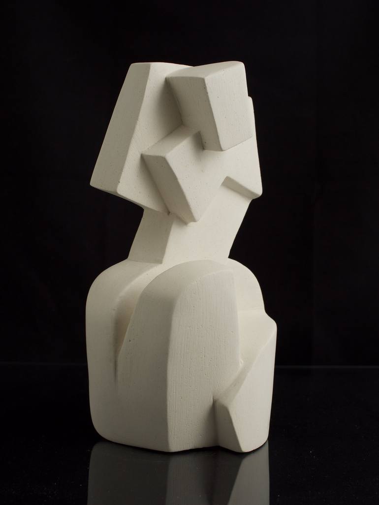 Original Abstract Sculpture by Manuel Llaca