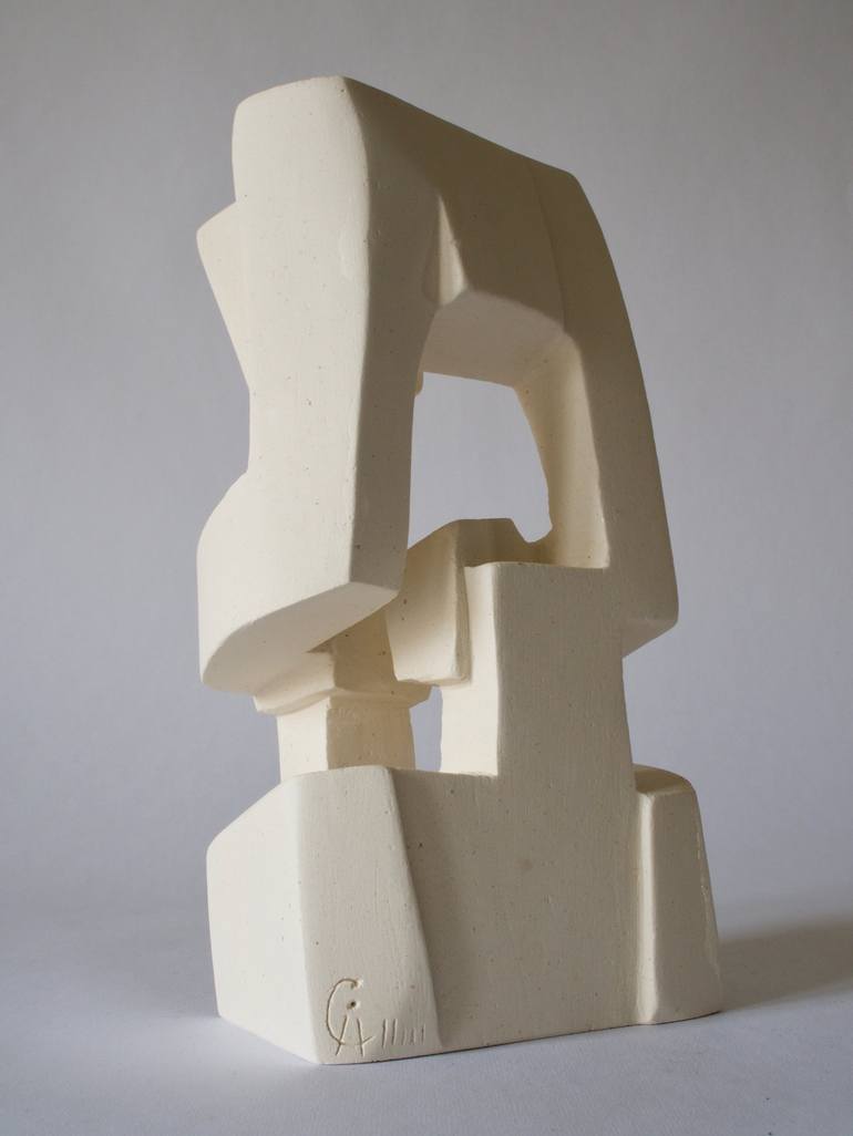 Original Minimalism Abstract Sculpture by Manuel Llaca